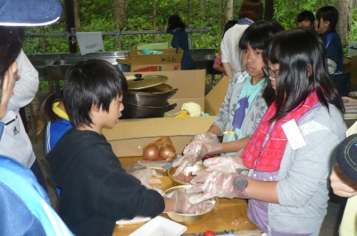 夕食