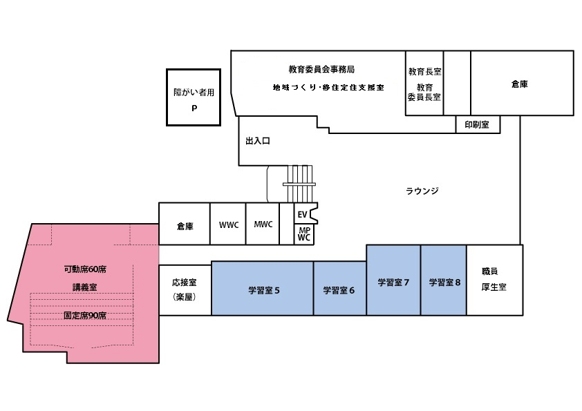 中央公民館2階