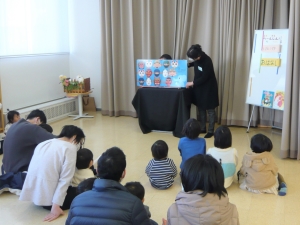 「おはなしたまご」のおはなし子ども会　Ｒ５.1.21 