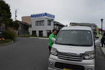 全国地域安全運動街頭広報活動