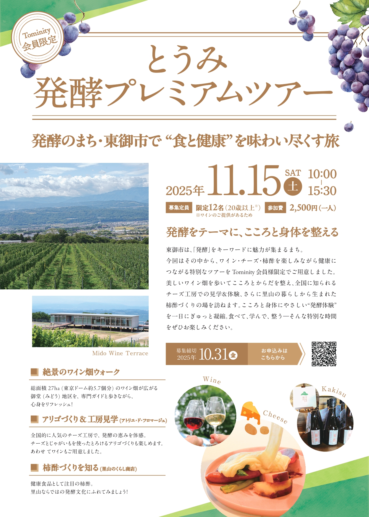 2025Tominityツアーチラシ 2025Tominityツアーチラシ